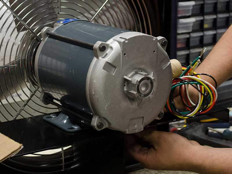 In Shop Motor Repair